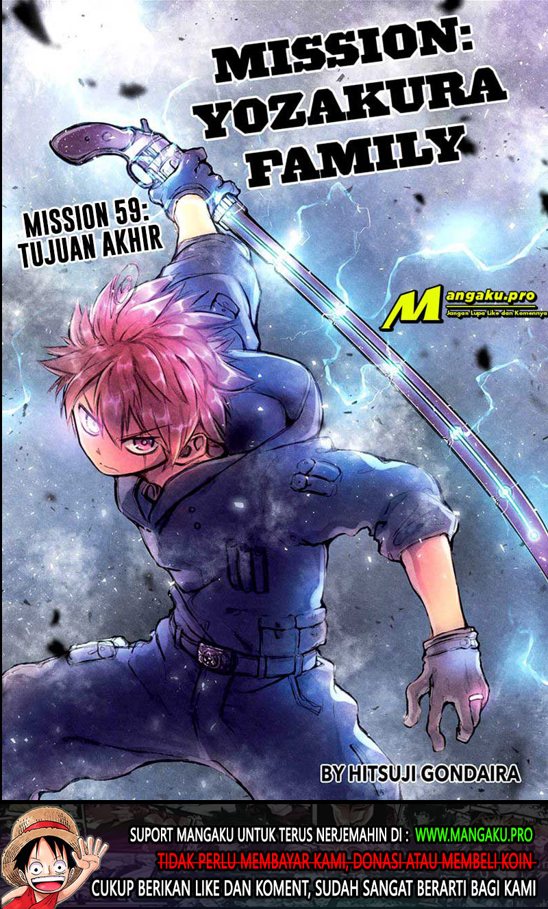 Mission: Yozakura Family Chapter 59 - halaman 2