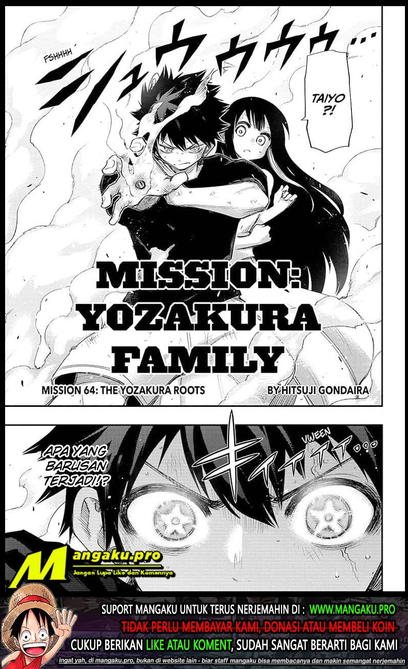 Mission: Yozakura Family Chapter 64 - halaman 2