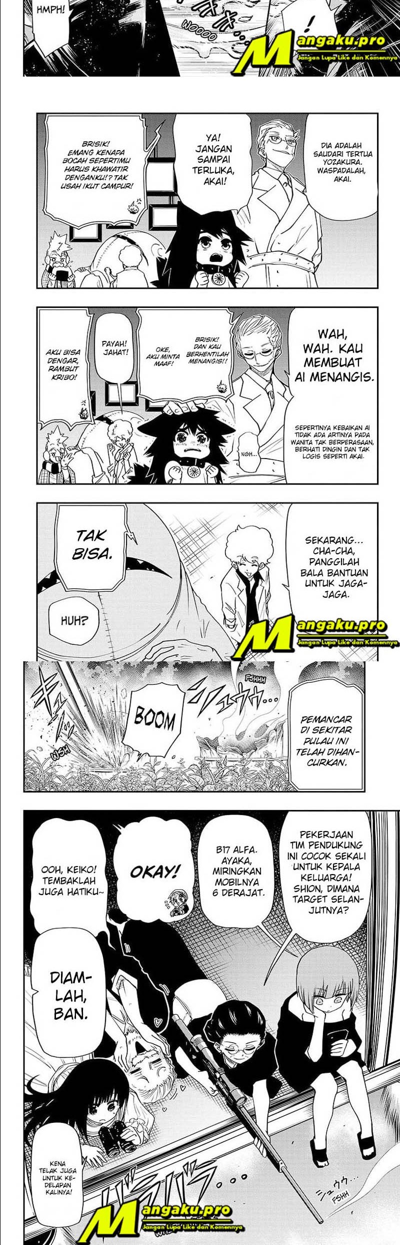 Mission: Yozakura Family Chapter 68 - halaman 4