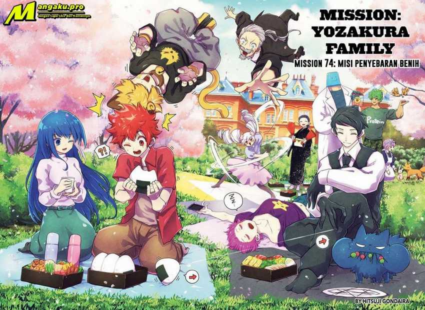 Mission: Yozakura Family Chapter 74 - halaman 2