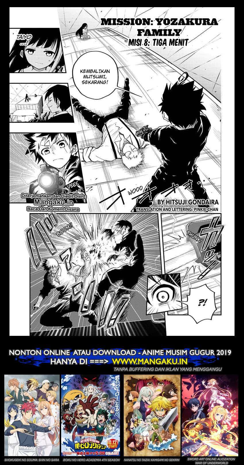 Mission: Yozakura Family Chapter 8 - halaman 2