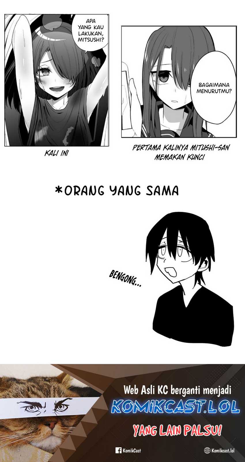 Mitsuishi-San Is Being Weird This Year Chapter 28 - halaman 22