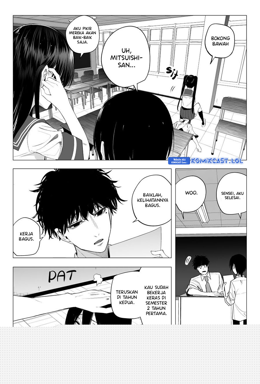 Mitsuishi-San Is Being Weird This Year Chapter 33 - halaman 13