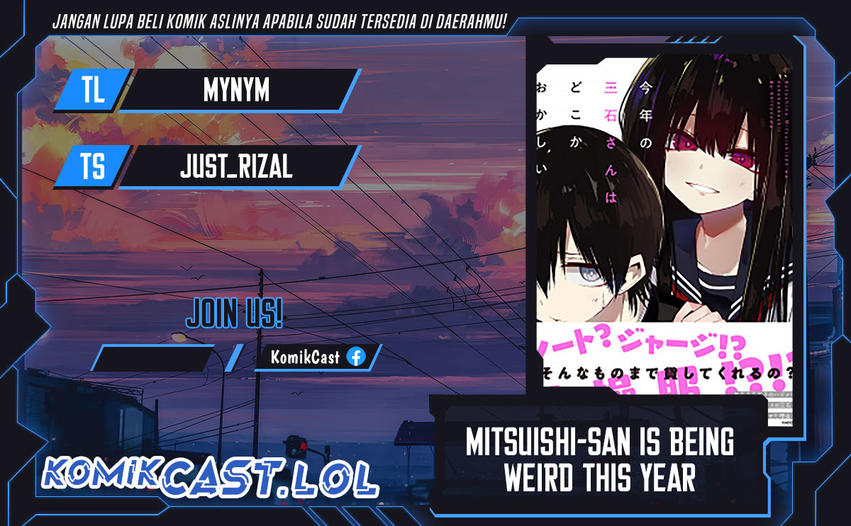 Mitsuishi-San Is Being Weird This Year Chapter 34 - halaman 1