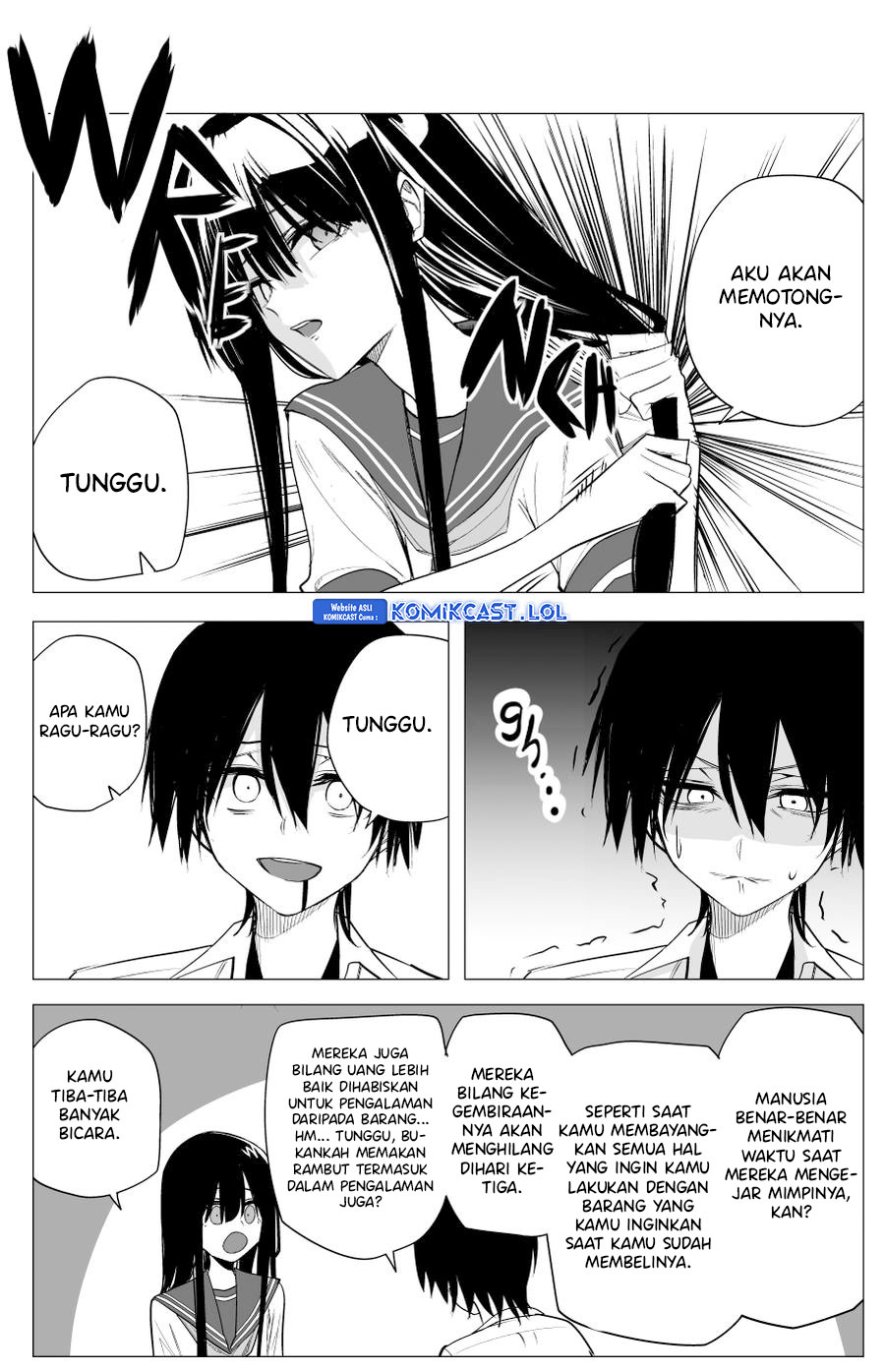 Mitsuishi-San Is Being Weird This Year Chapter 34 - halaman 12