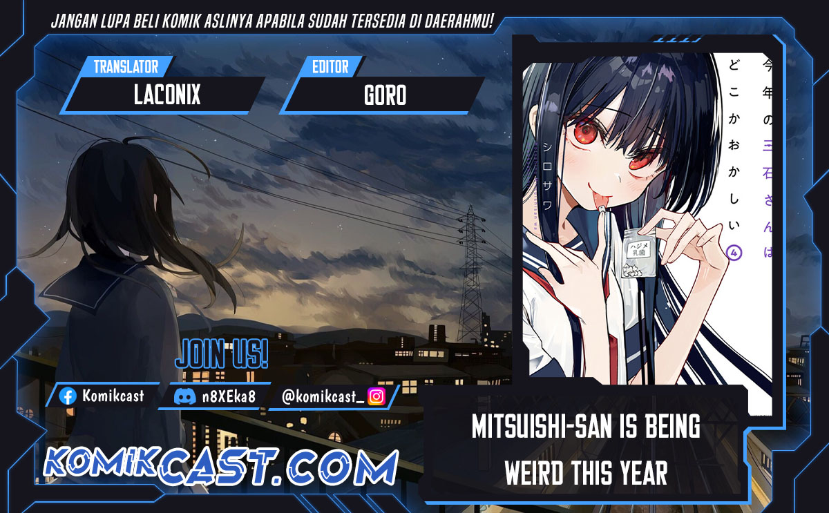 Mitsuishi-San Is Being Weird This Year Chapter 35 - halaman 1