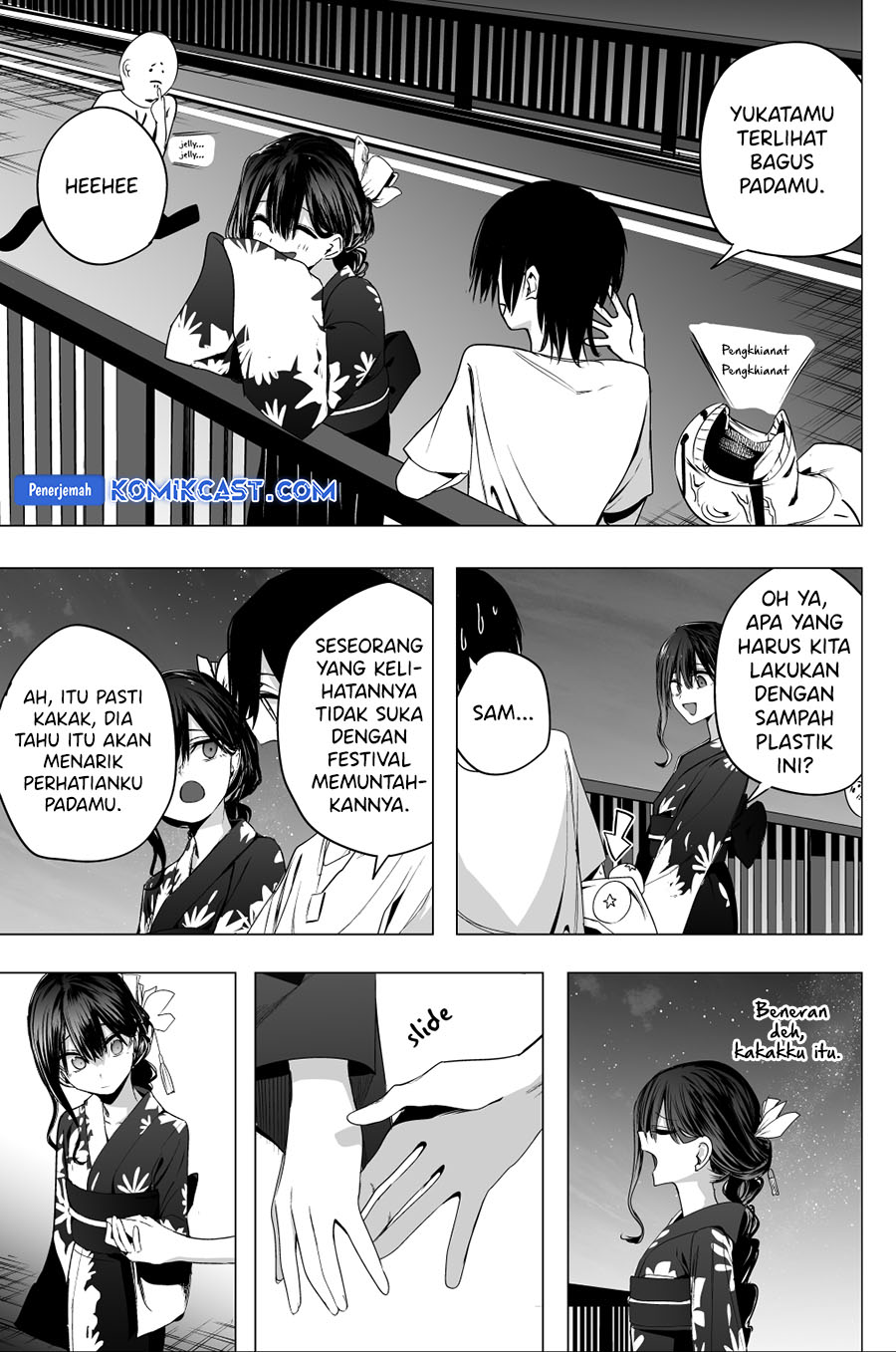 Mitsuishi-San Is Being Weird This Year Chapter 35 - halaman 14