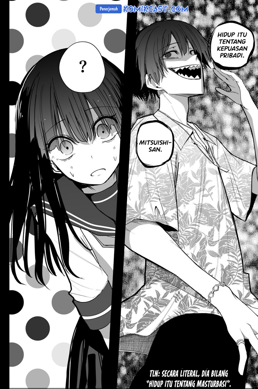 Mitsuishi-San Is Being Weird This Year Chapter 36 - halaman 14