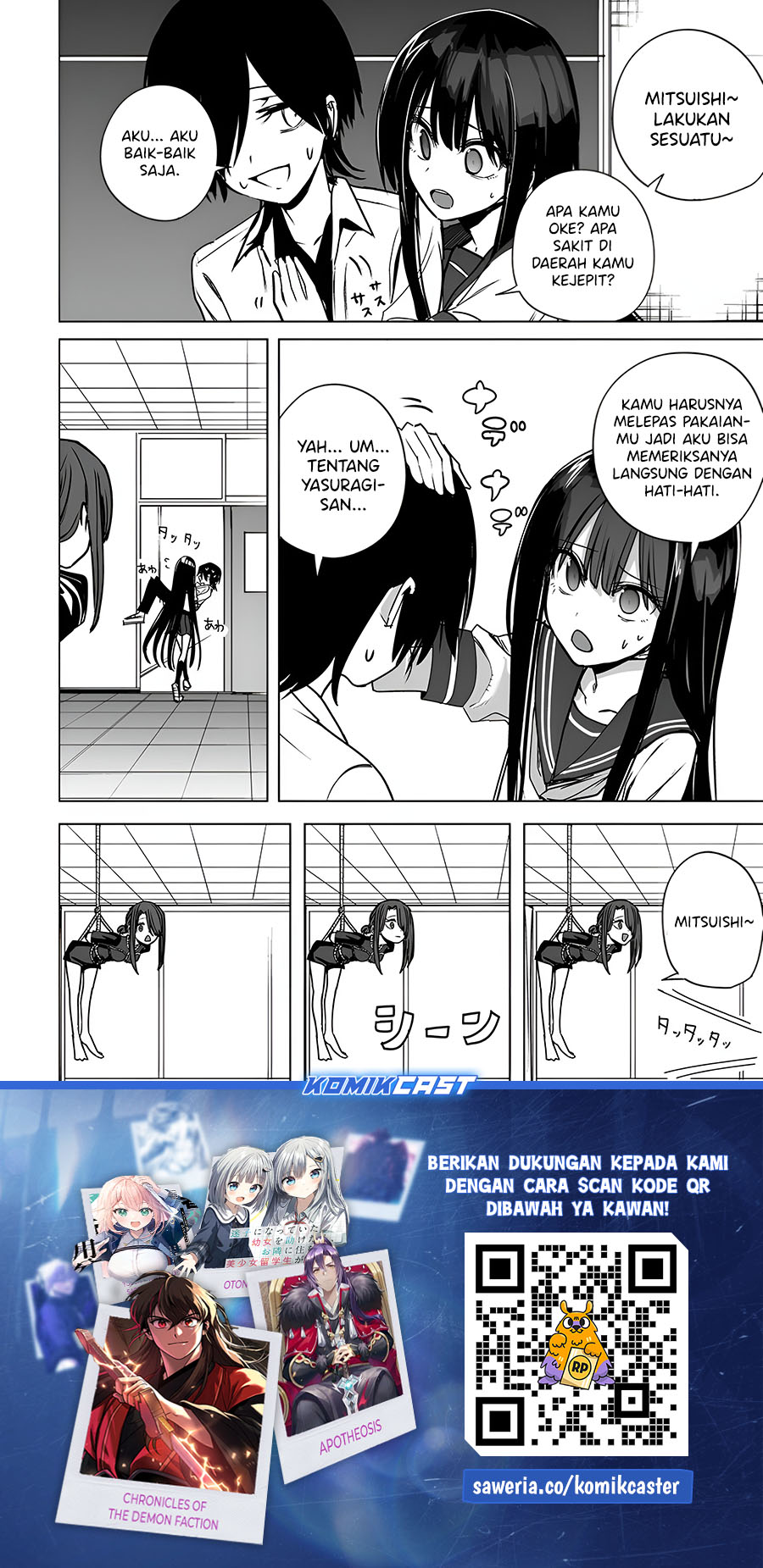Mitsuishi-San Is Being Weird This Year Chapter 38 - halaman 21