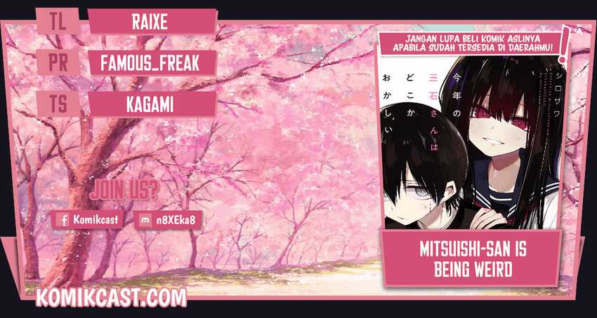 Mitsuishi-San Is Being Weird This Year Chapter 5.5 - halaman 1