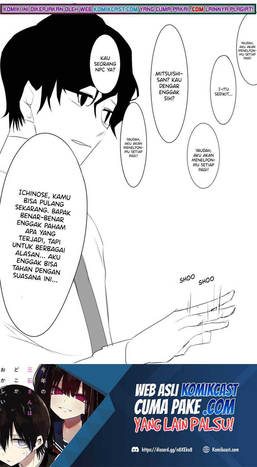 Mitsuishi-San Is Being Weird This Year Chapter 5 - halaman 6