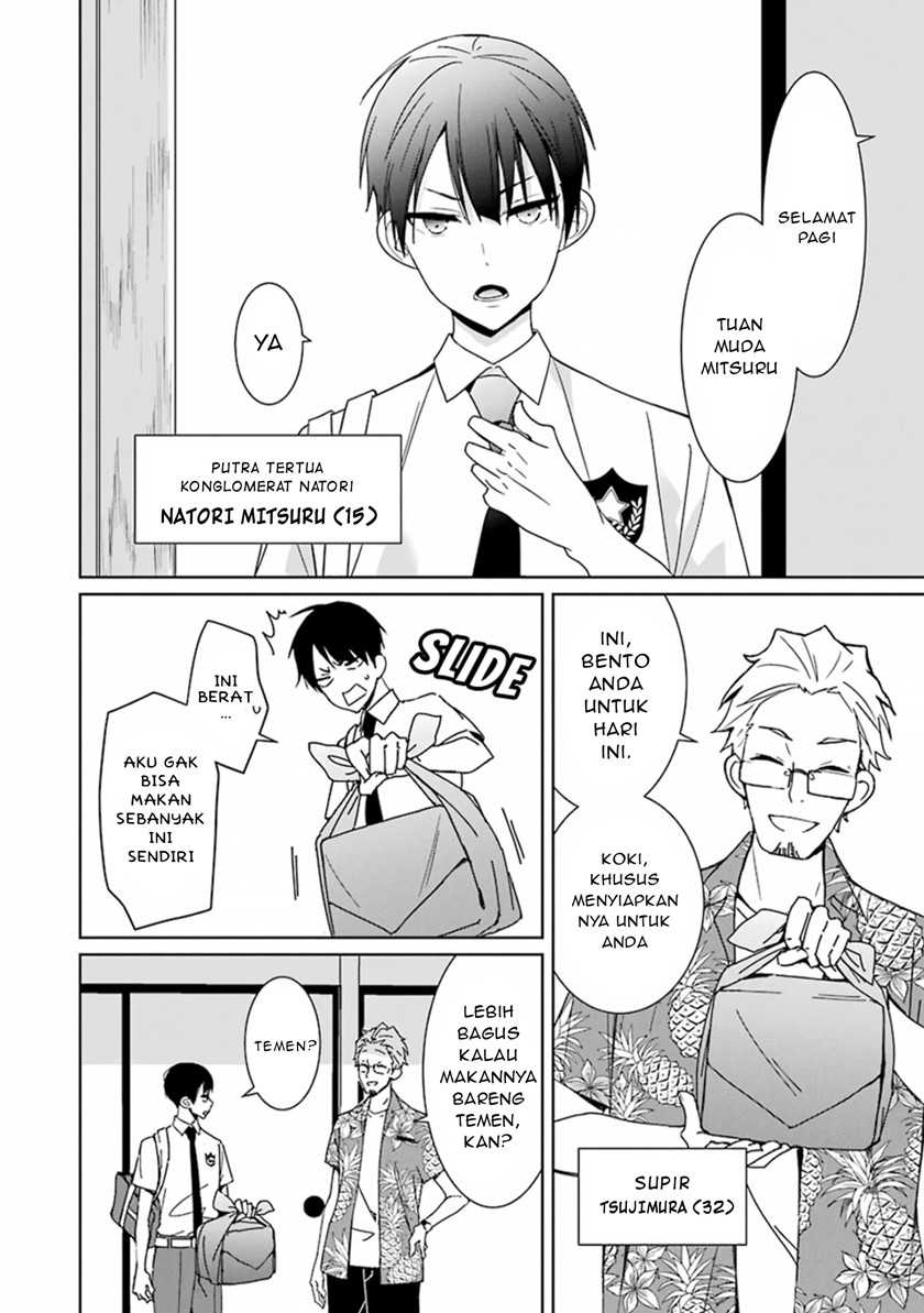 Mitsuru Bocchan wa Bocchi Chapter 1 - halaman 4