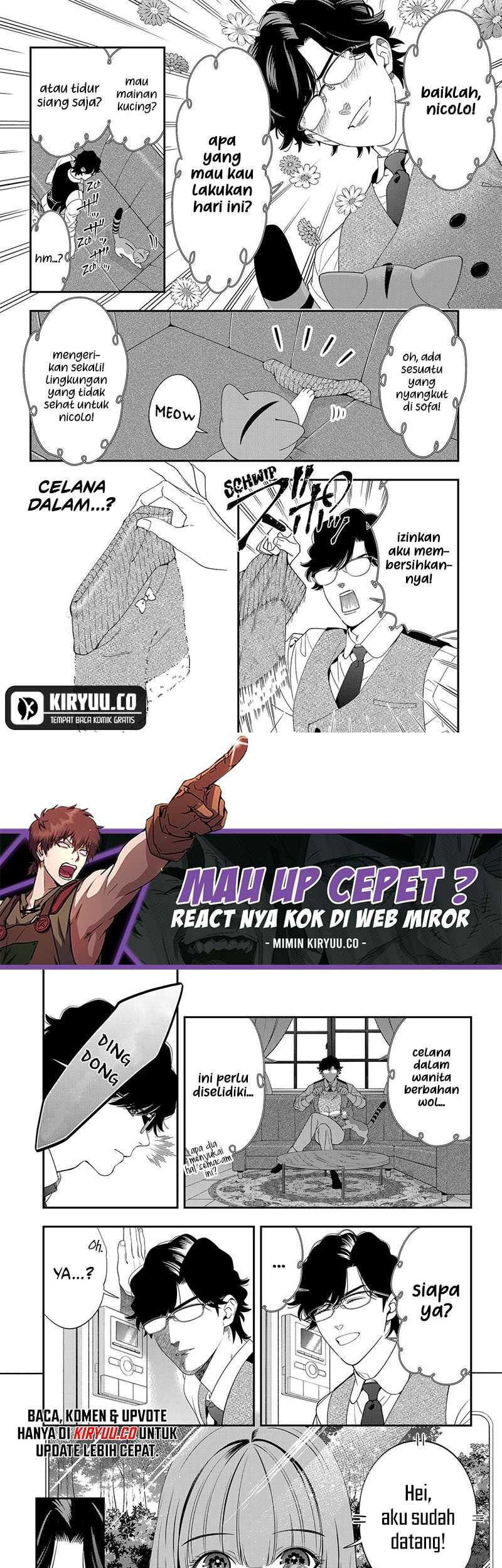 Miyaou Tarou ga Neko wo Kau Nante Chapter 10 - halaman 5