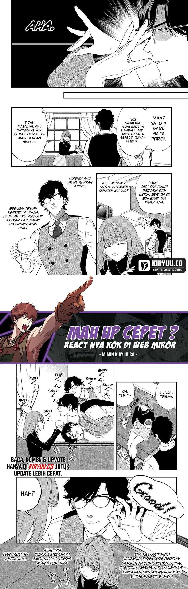 Miyaou Tarou ga Neko wo Kau Nante Chapter 10 - halaman 7