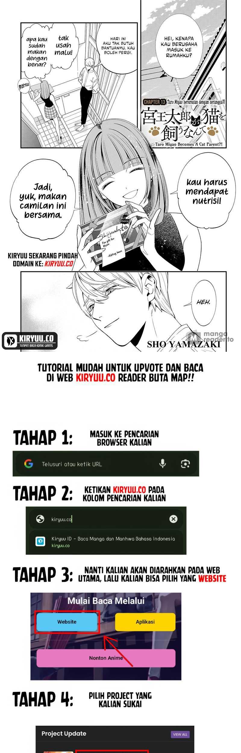 Miyaou Tarou ga Neko wo Kau Nante Chapter 13 - halaman 2