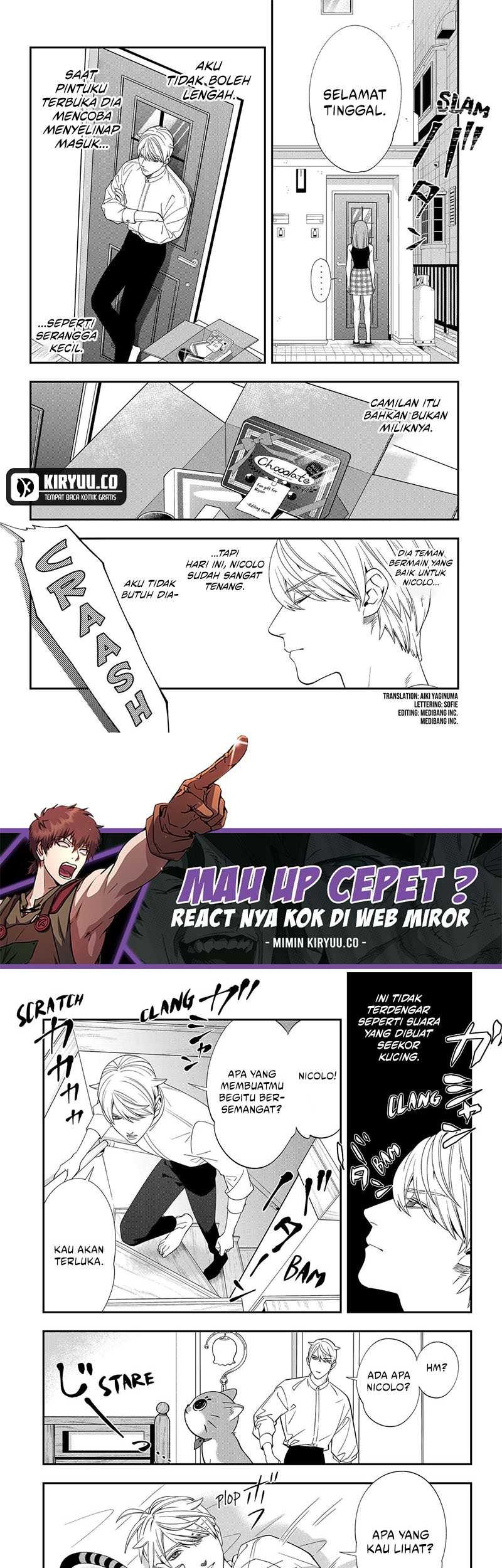 Miyaou Tarou ga Neko wo Kau Nante Chapter 13 - halaman 4
