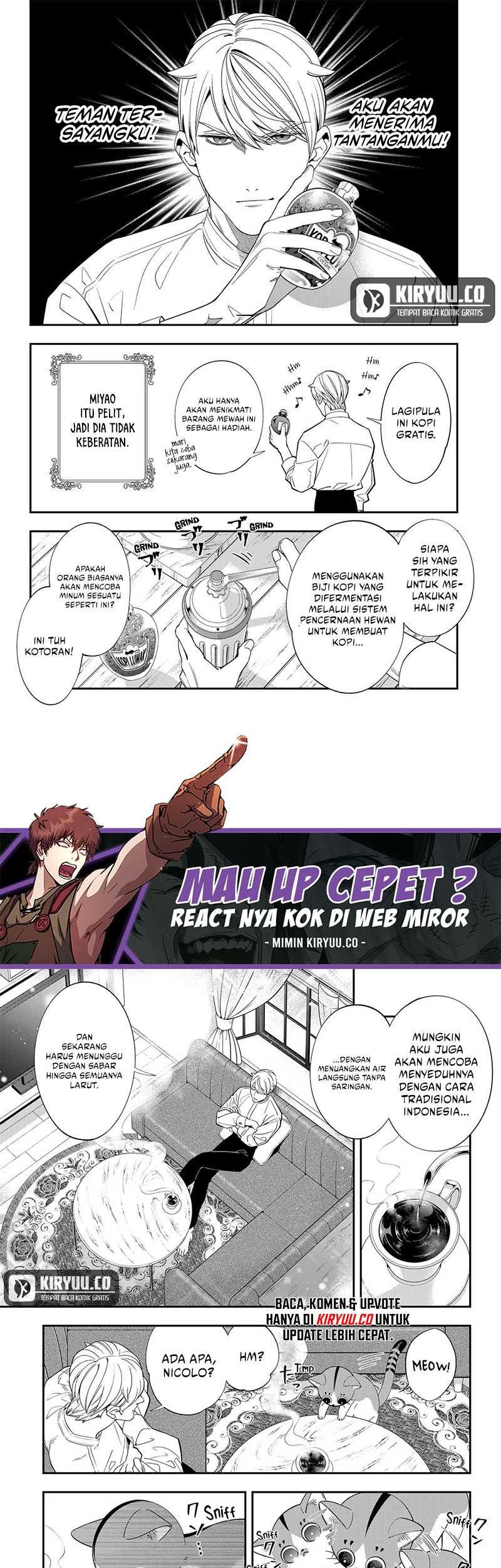 Miyaou Tarou ga Neko wo Kau Nante Chapter 8 - halaman 7