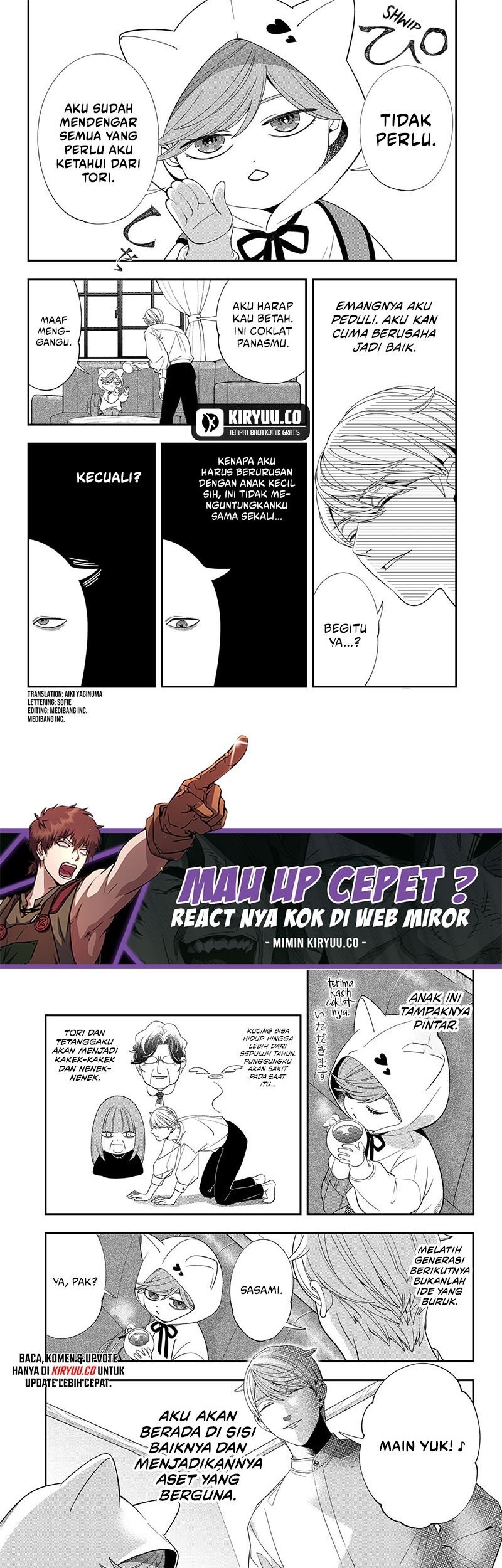 Miyaou Tarou ga Neko wo Kau Nante Chapter 9 - halaman 6