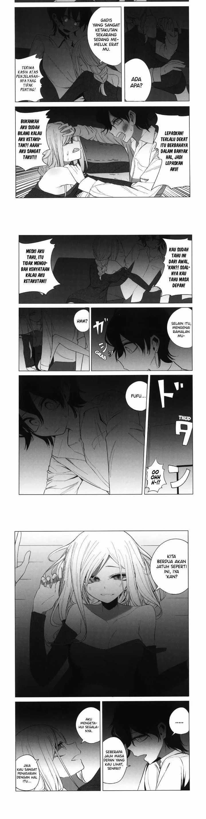 Mizuki-senpai no Koi Uranai Chapter 10 - halaman 4