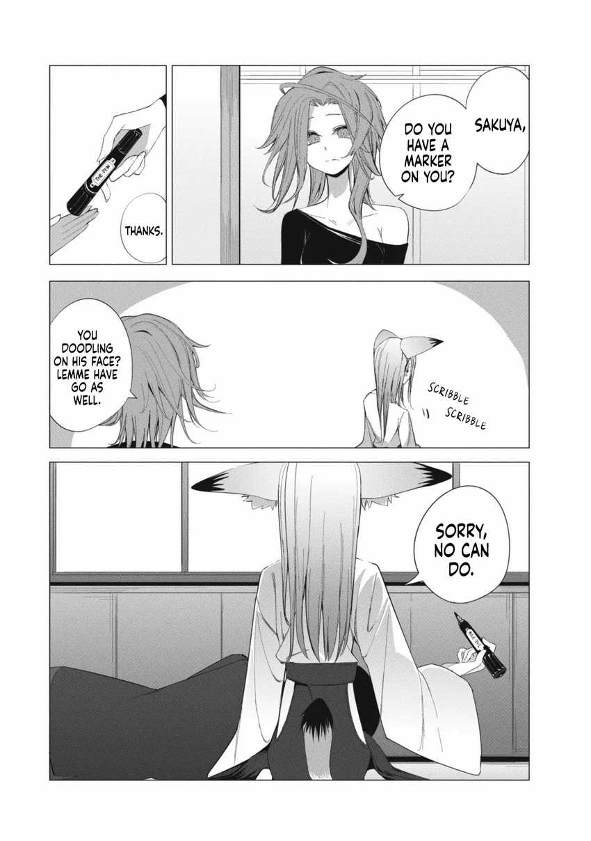 Mizuki-senpai no Koi Uranai Chapter 13 - halaman 14
