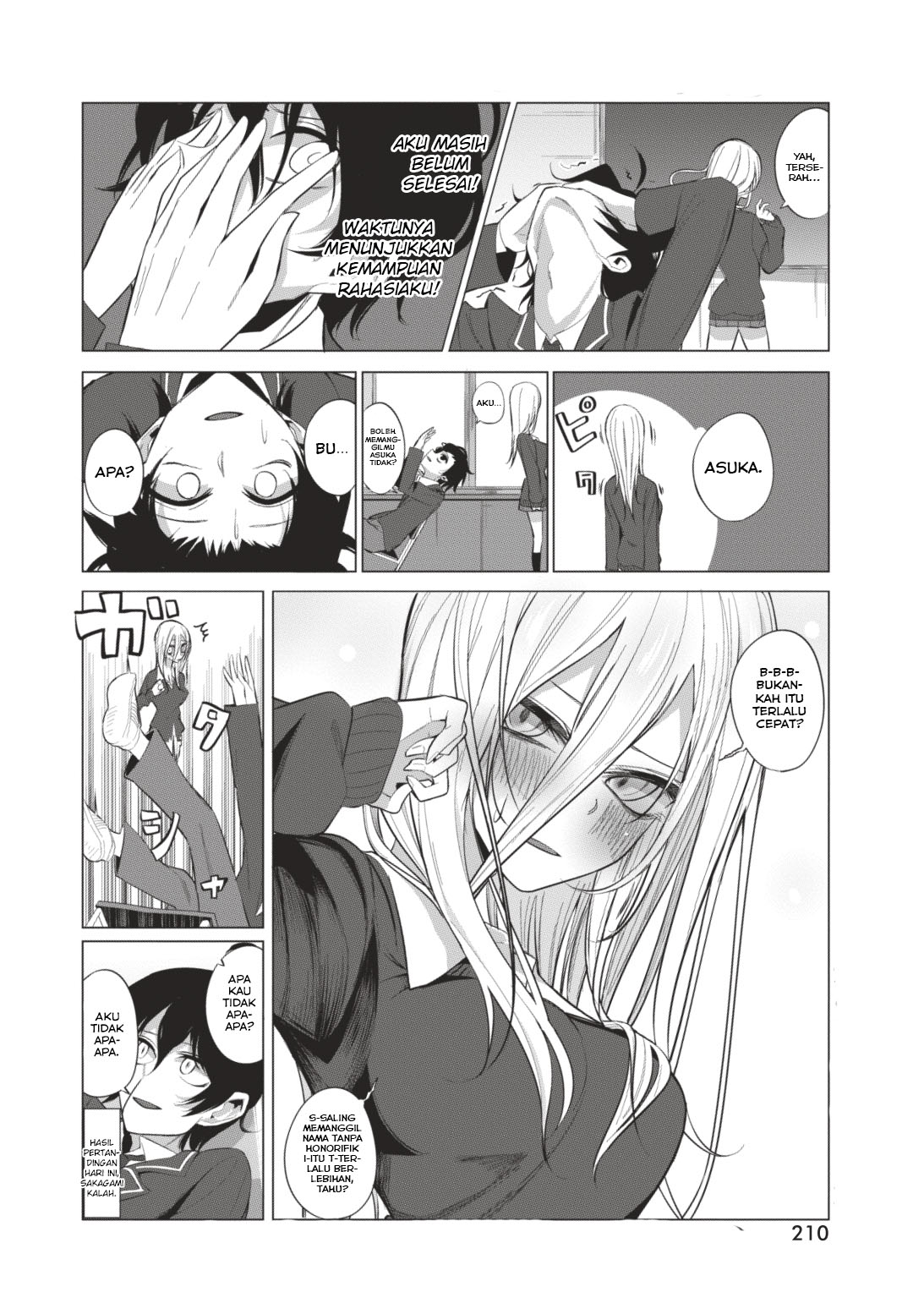 Mizuki-senpai no Koi Uranai Chapter 5 - halaman 15