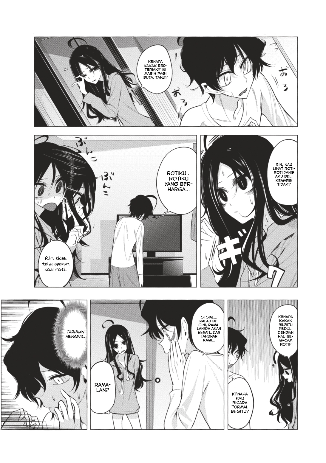 Mizuki-senpai no Koi Uranai Chapter 5 - halaman 6