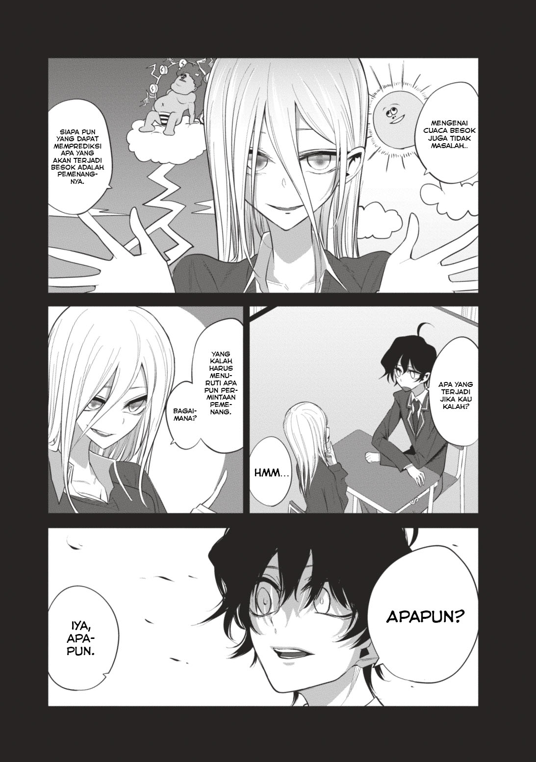 Mizuki-senpai no Koi Uranai Chapter 5 - halaman 7