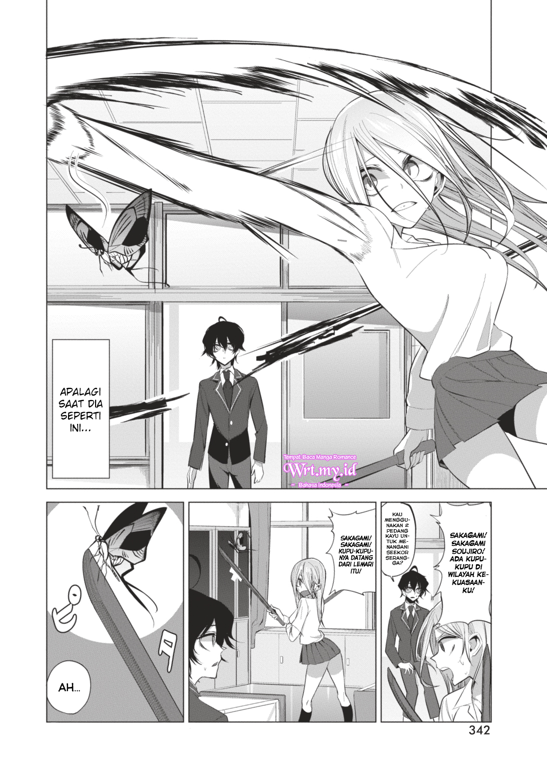 Mizuki-senpai no Koi Uranai Chapter 6 - halaman 7