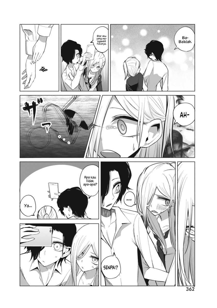 Mizuki-senpai no Koi Uranai Chapter 7 - halaman 11