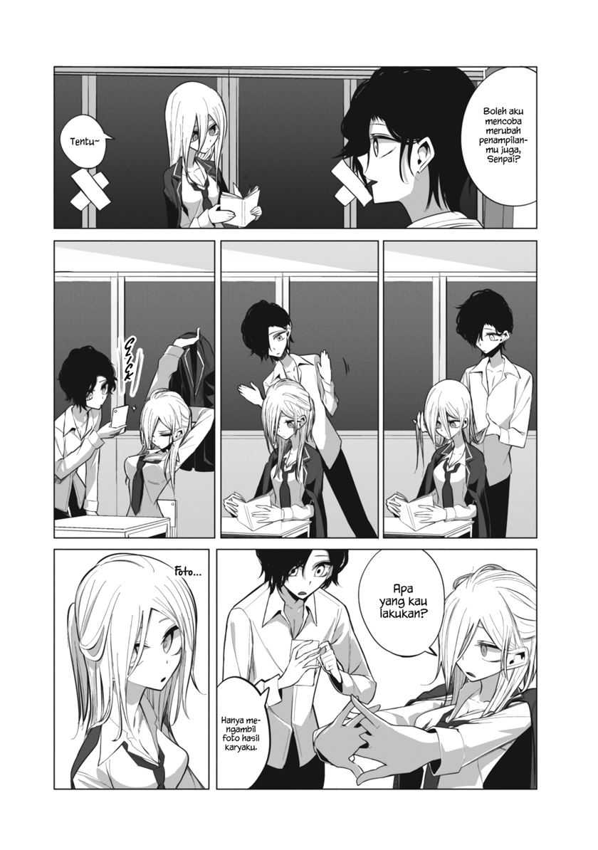Mizuki-senpai no Koi Uranai Chapter 7 - halaman 9