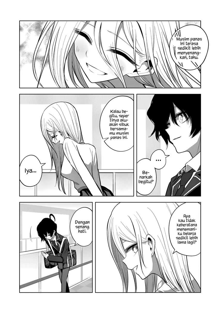 Mizuki-senpai no Koi Uranai Chapter 8 - halaman 10