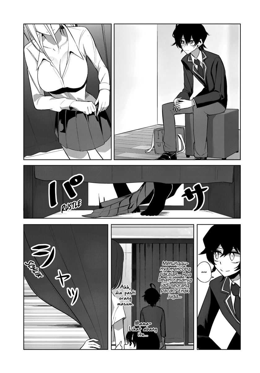 Mizuki-senpai no Koi Uranai Chapter 8 - halaman 4