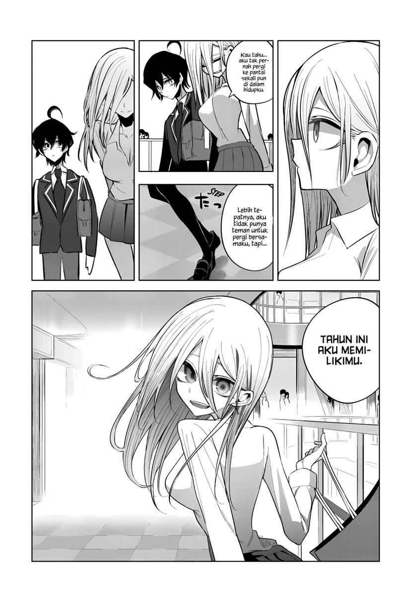 Mizuki-senpai no Koi Uranai Chapter 8 - halaman 9