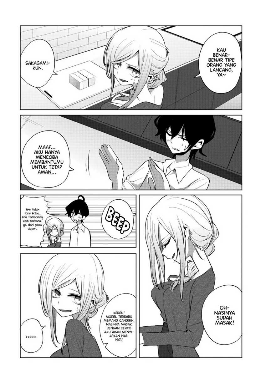 Mizuki-senpai no Koi Uranai Chapter 9 - halaman 13