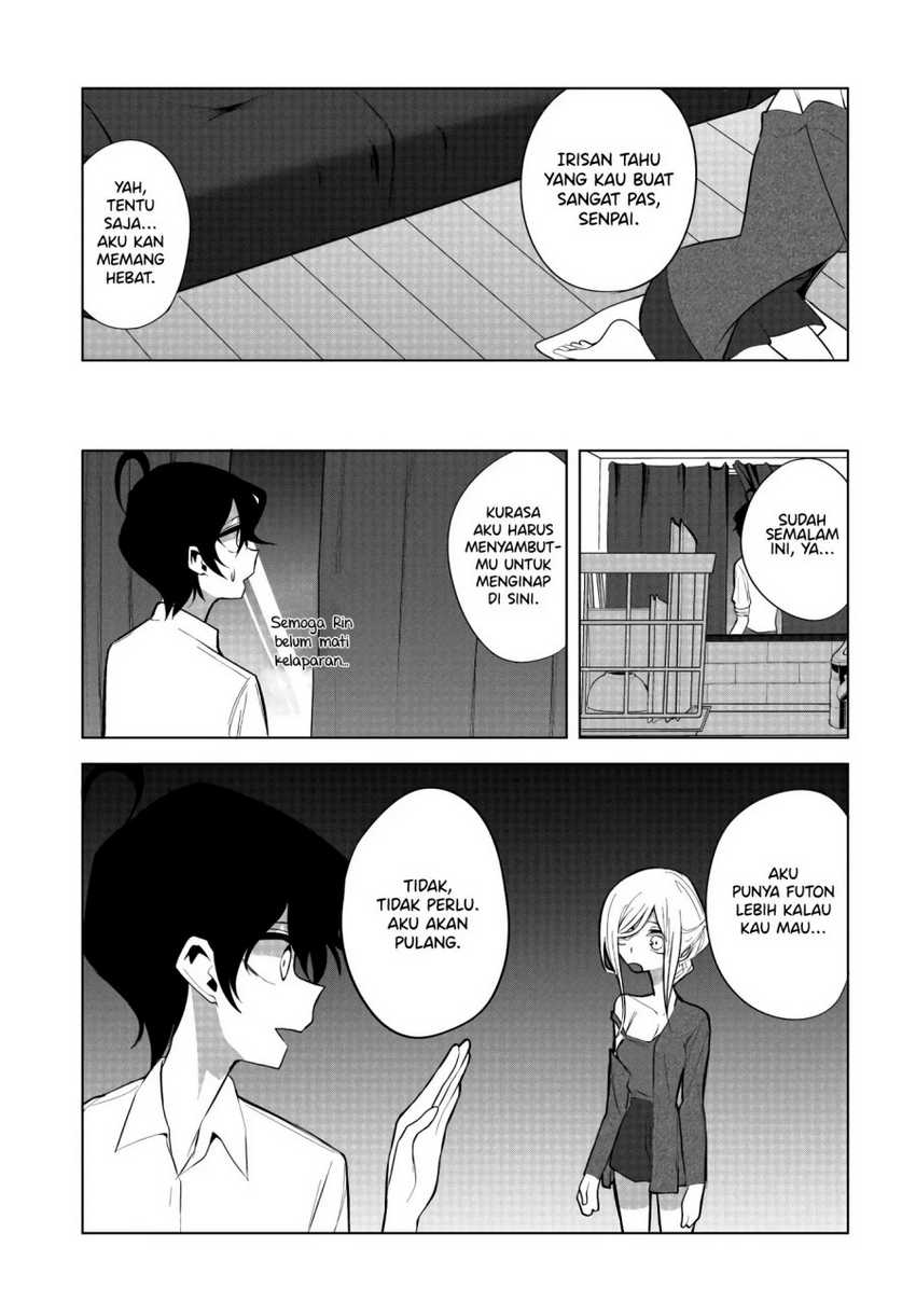 Mizuki-senpai no Koi Uranai Chapter 9 - halaman 16