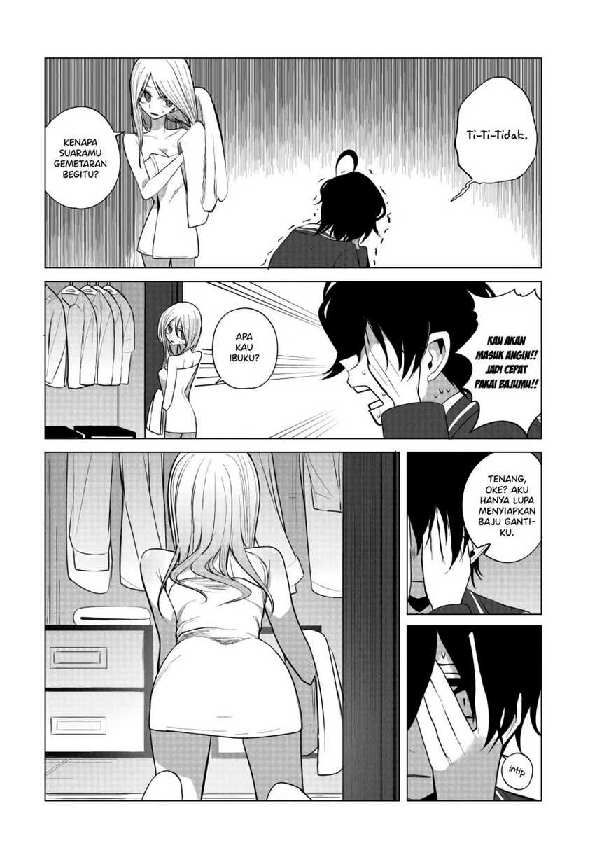 Mizuki-senpai no Koi Uranai Chapter 9 - halaman 7