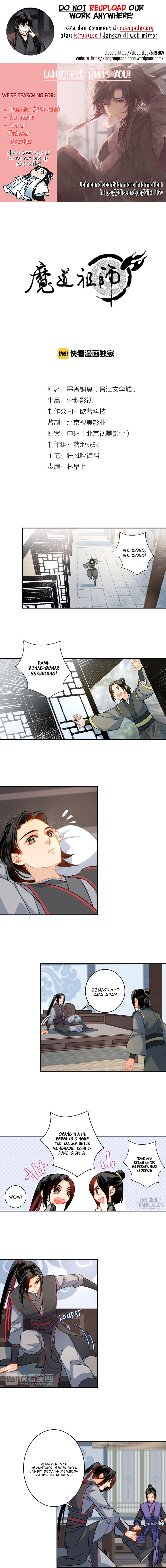 Mo Dao Zu Shi Chapter 36 - halaman 1