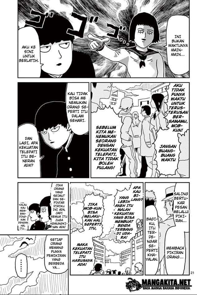Mob Psycho 100 Chapter 22 - halaman 21