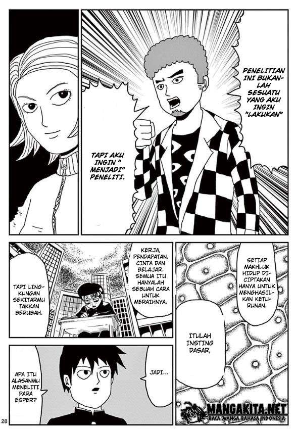Mob Psycho 100 Chapter 22 - halaman 28