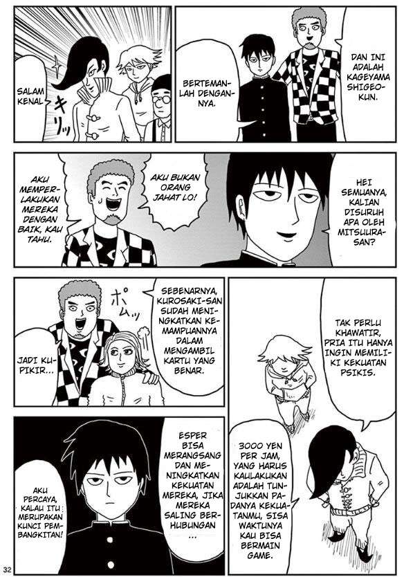 Mob Psycho 100 Chapter 22 - halaman 32