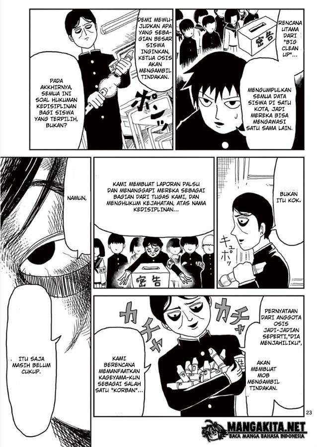 Mob Psycho 100 Chapter 23 - halaman 24