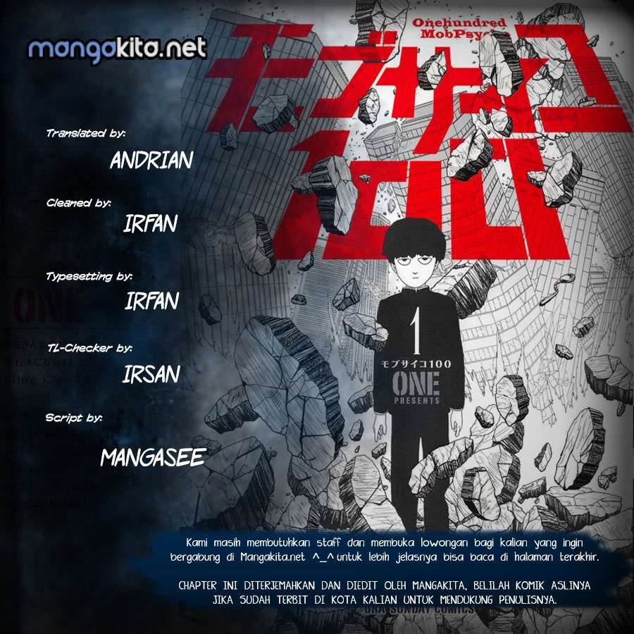 Mob Psycho 100 Chapter 28 - halaman 1