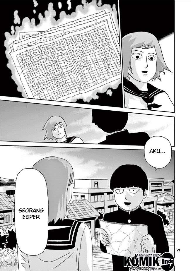 Mob Psycho 100 Chapter 52 - halaman 21