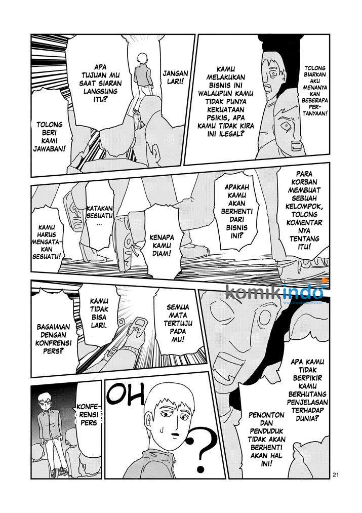 Mob Psycho 100 Chapter 72 - halaman 22