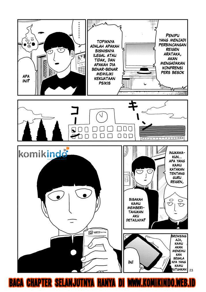 Mob Psycho 100 Chapter 72 - halaman 24