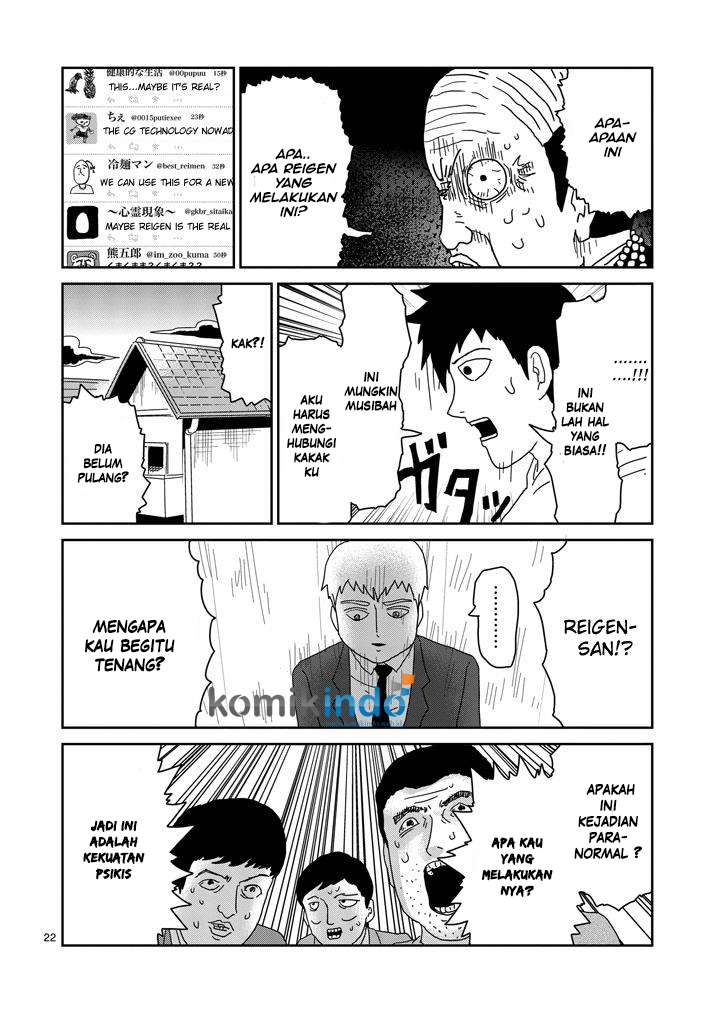 Mob Psycho 100 Chapter 73 - halaman 23
