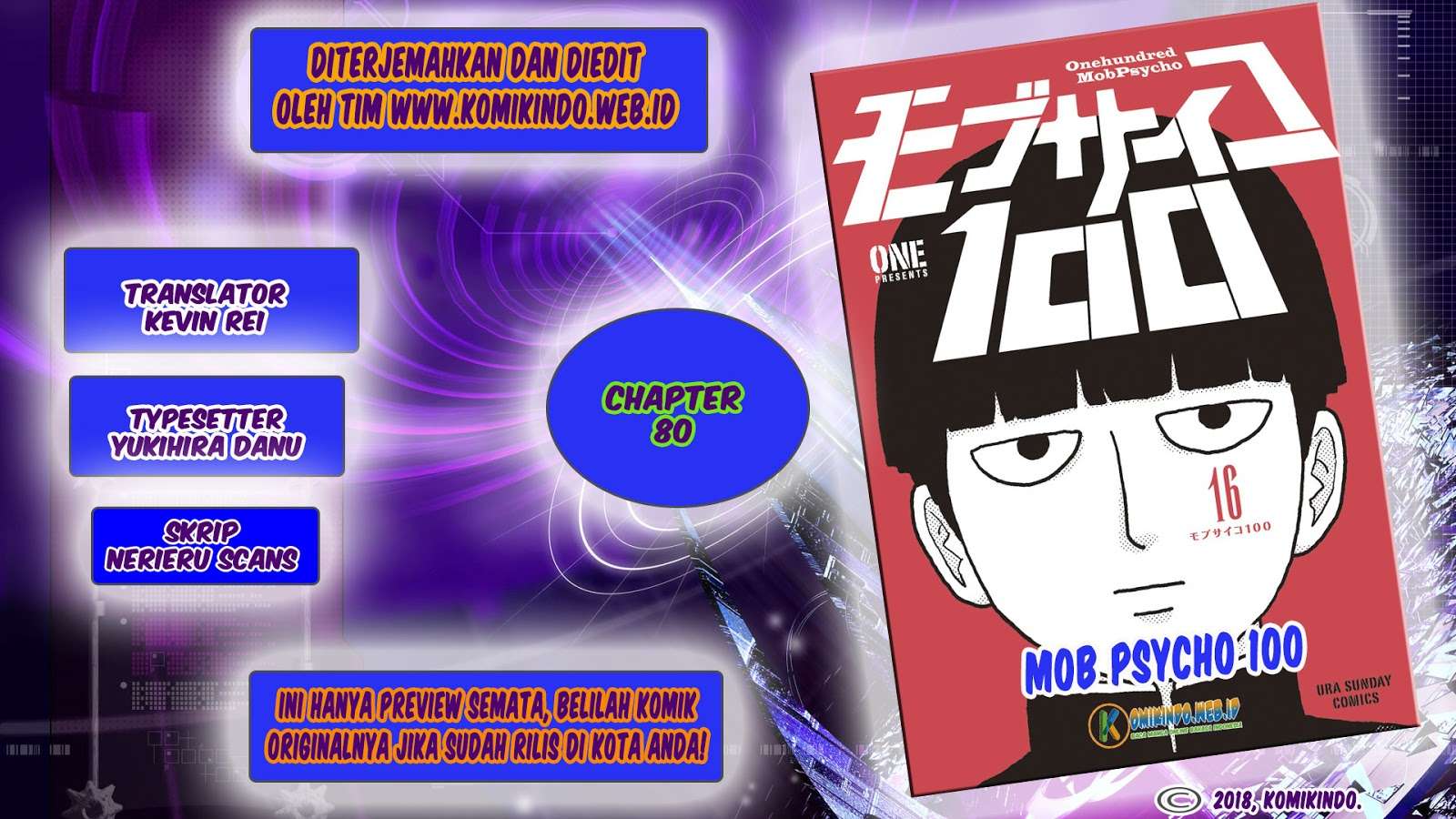 Mob Psycho 100 Chapter 80 - halaman 1