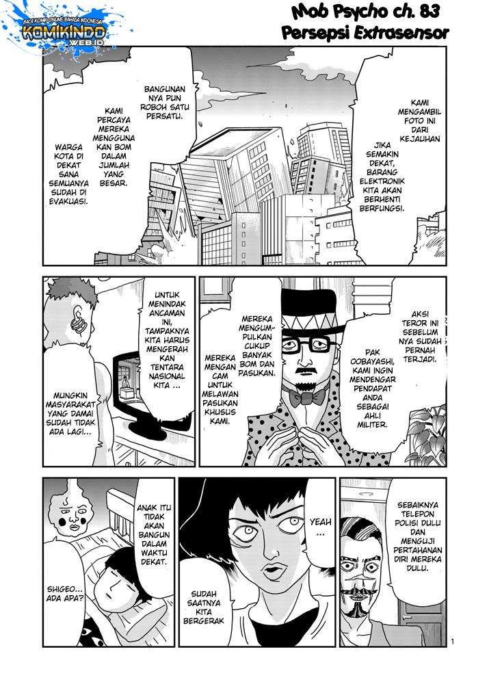 Mob Psycho 100 Chapter 83 - halaman 2