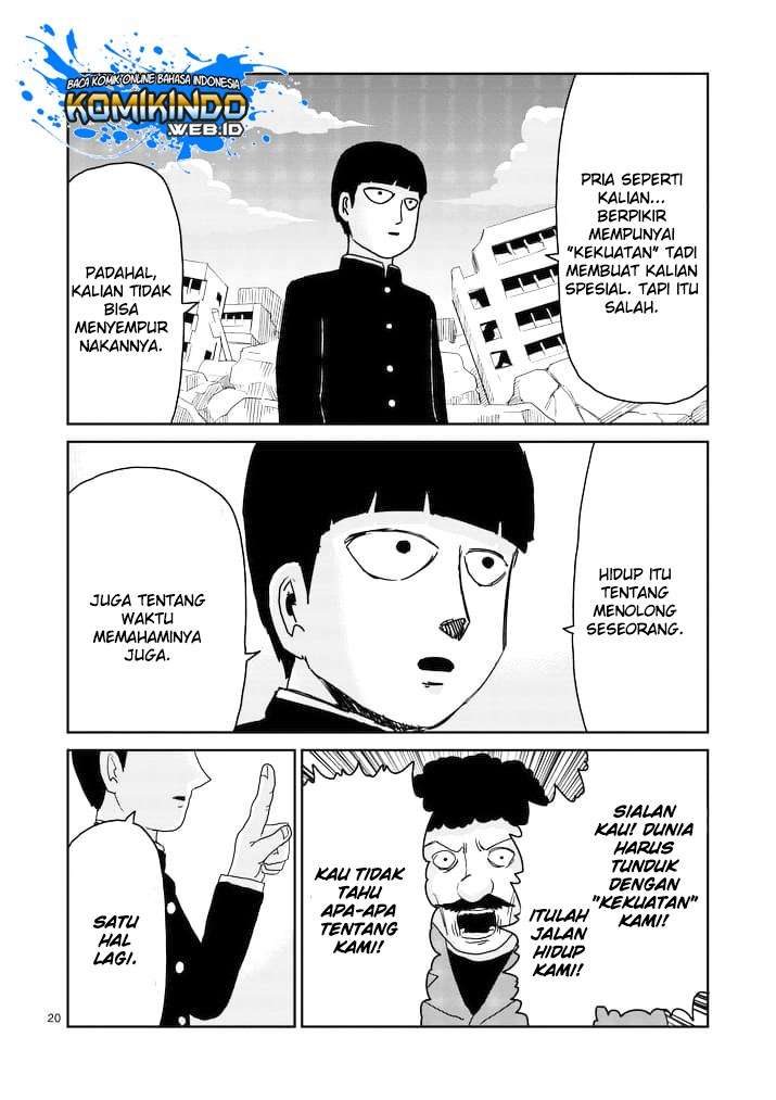 Mob Psycho 100 Chapter 87 - halaman 22
