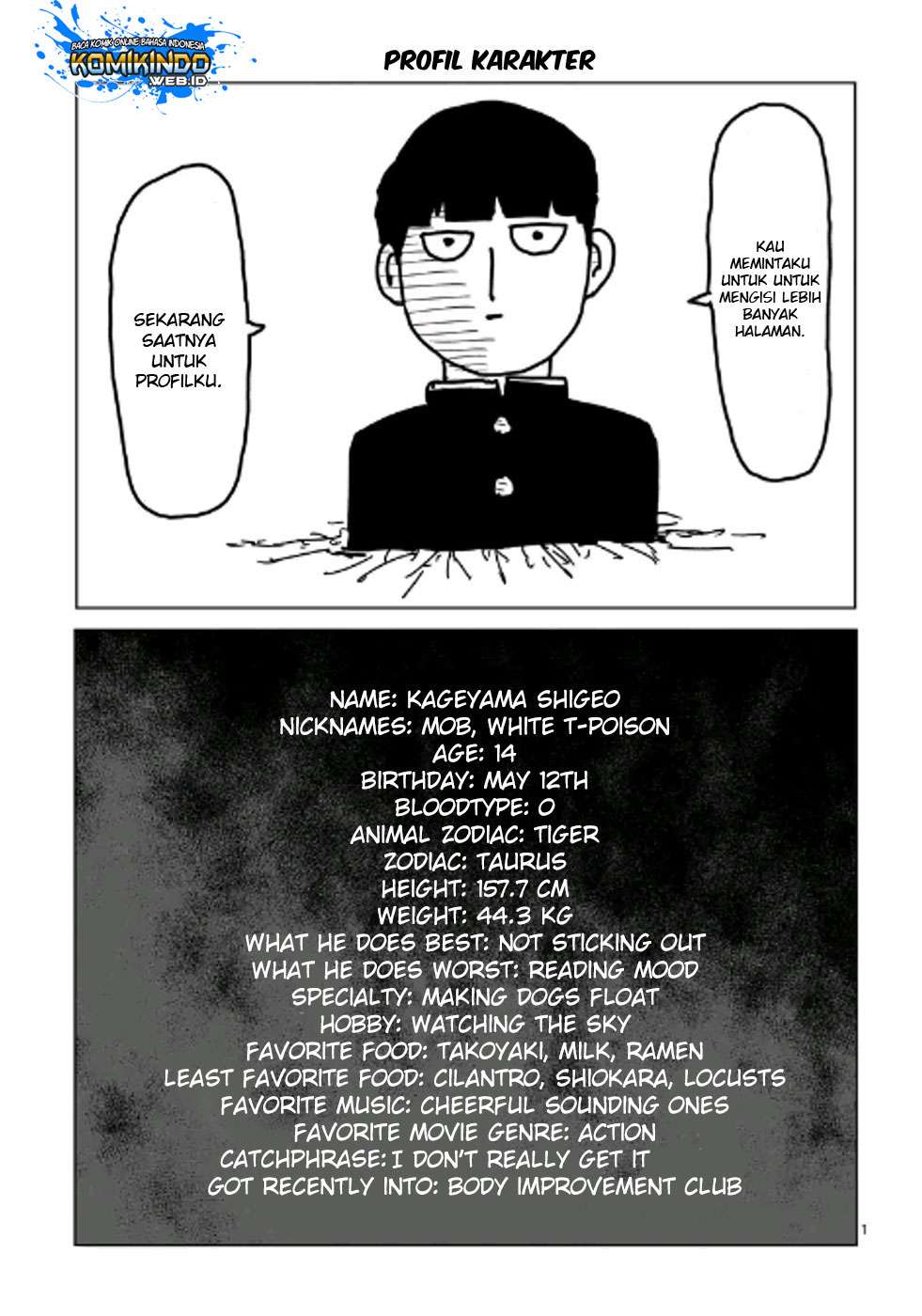 Mob Psycho 100 Chapter 90 - halaman 150